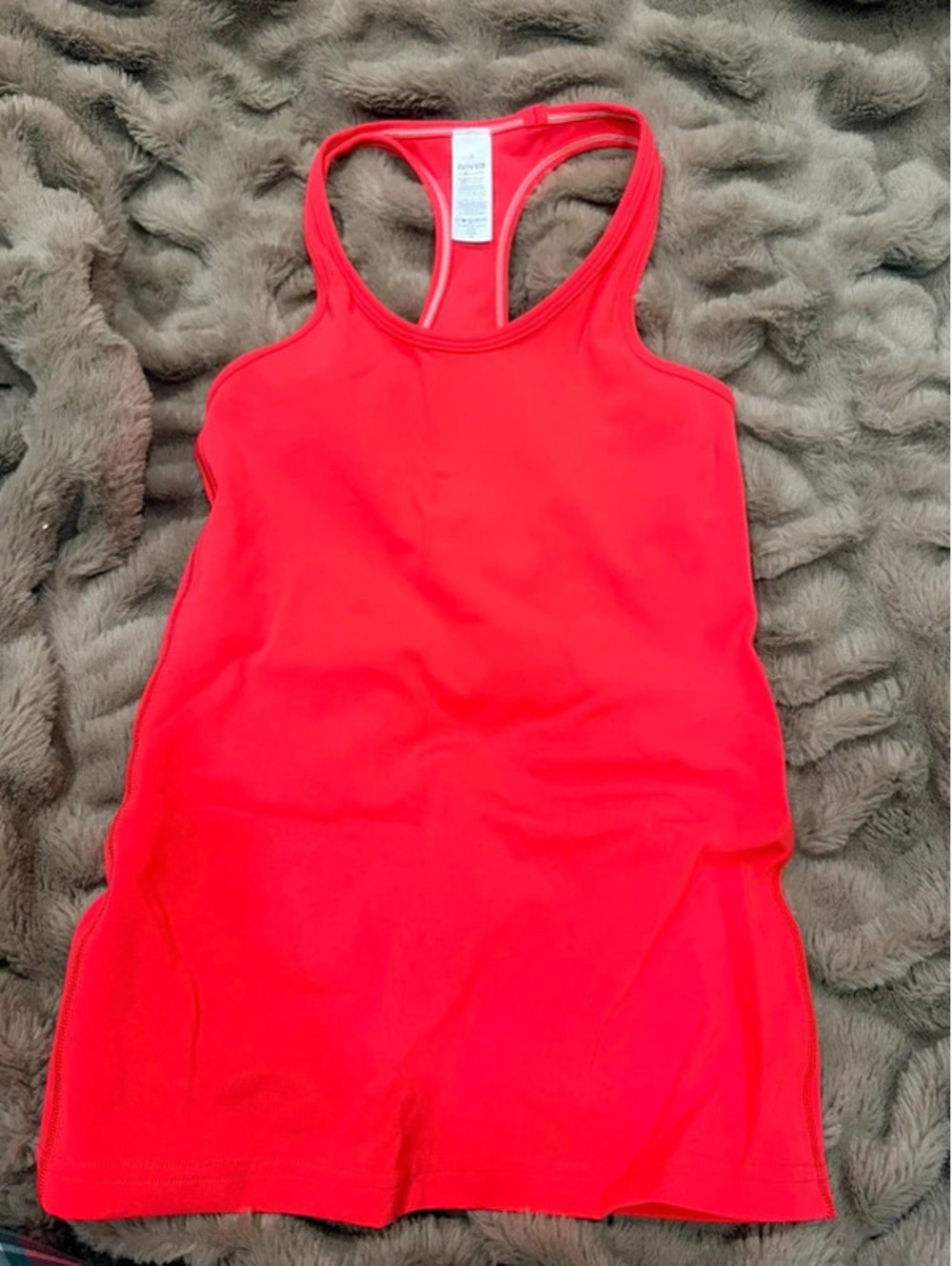 Ivivva by lululemon red tank top girls size 8